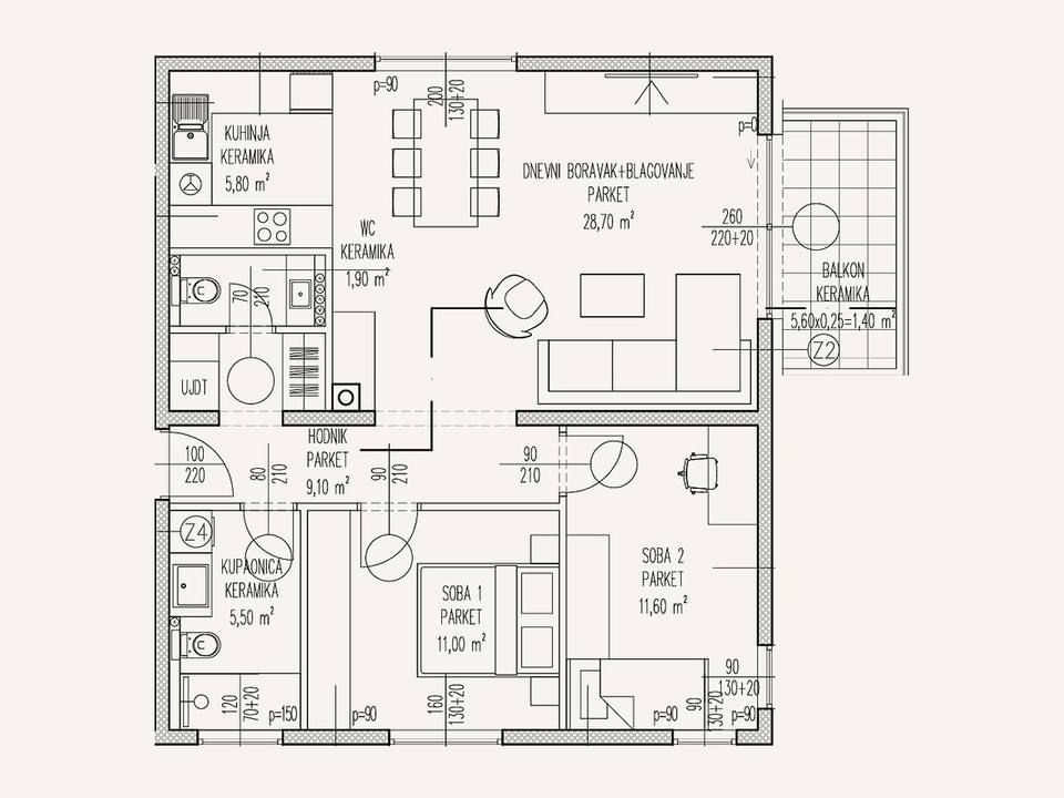Luxury Apartments Stupnik — S7 — photo 1