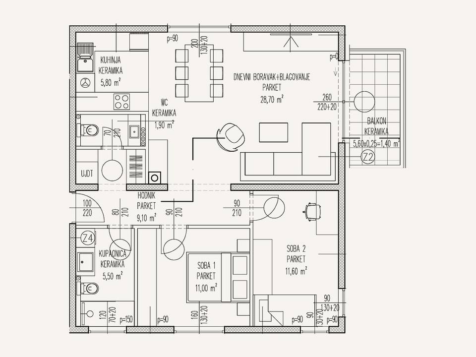 Luxury Apartments Stupnik — S4 — photo 1