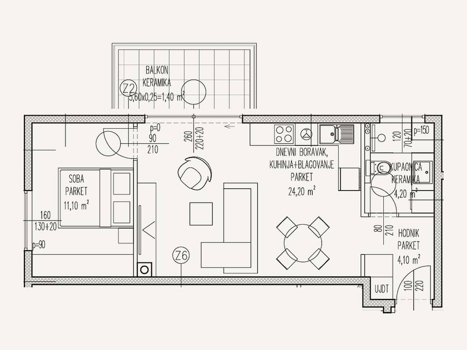 Luxury Apartments Stupnik — S6 — photo 1